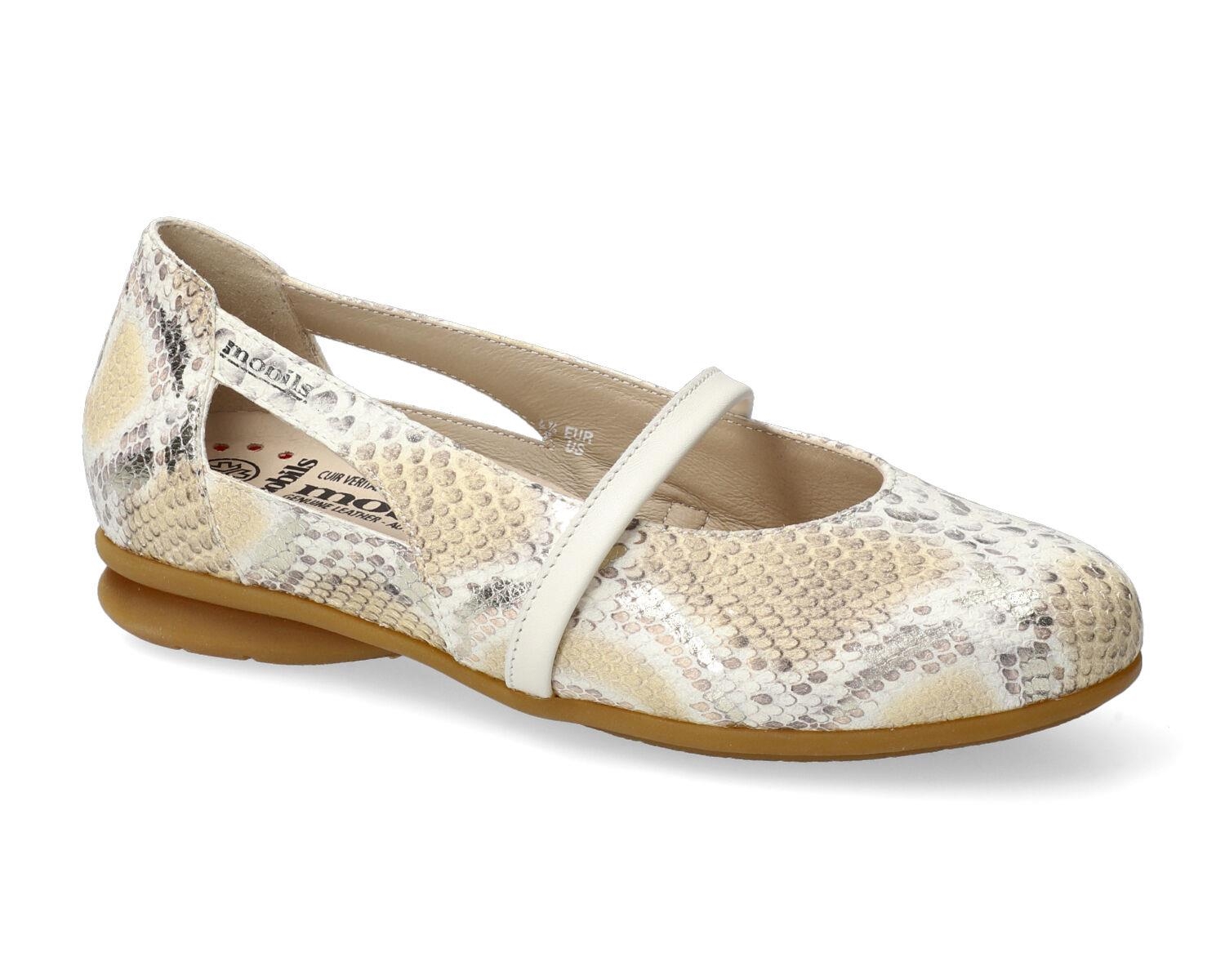 Ballerines femme modèle Samya Jaune - Mephisto